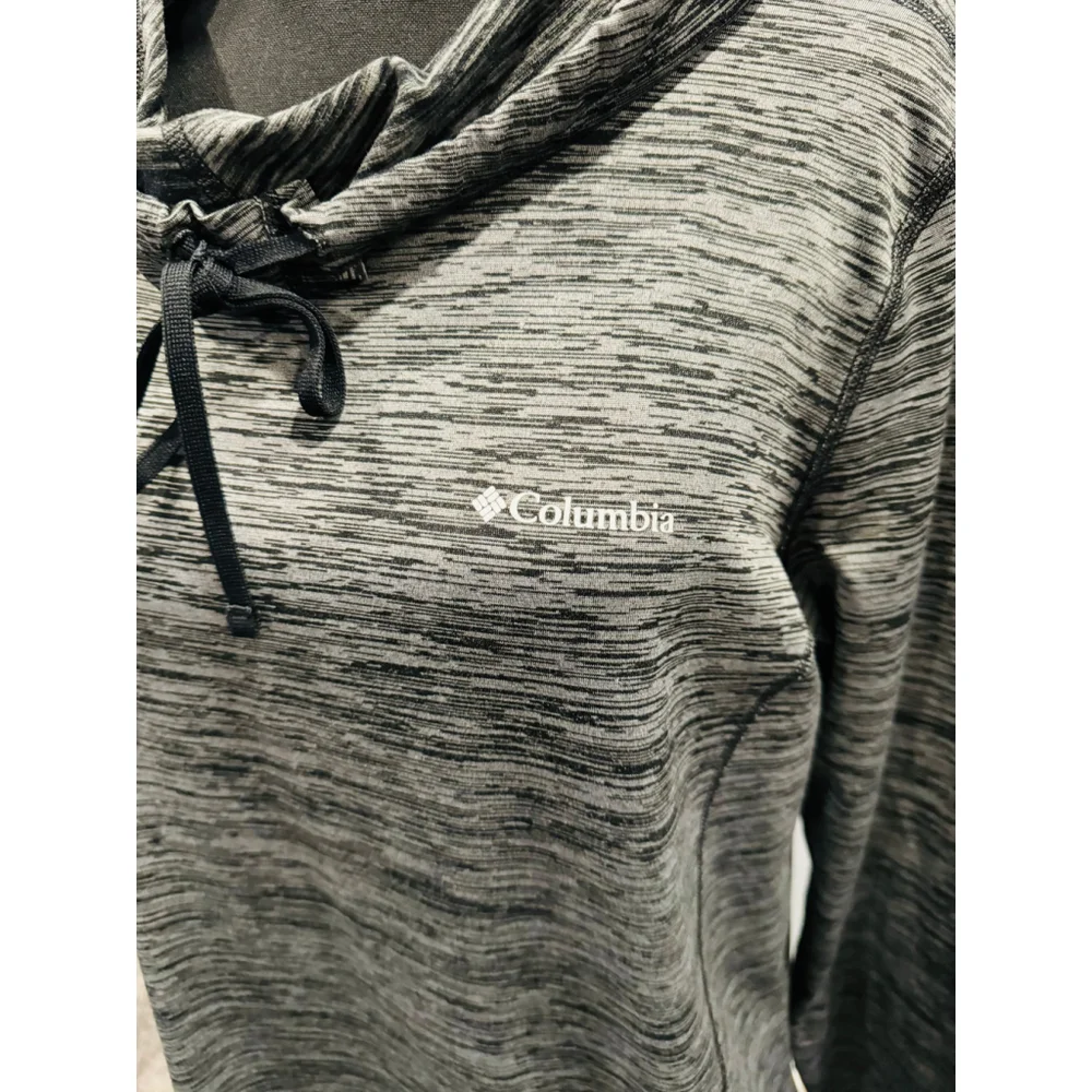 Columbia Women's Heathered Gray Long Sleeve Pullover, Size XL - Picture 5 of 8